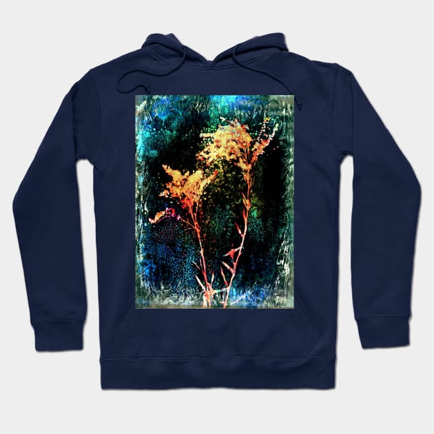 cyanotype herbs Hoodie by redwitchart